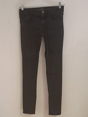 American Eagle Outfitters Black Skinny Jeggings - Classic Fit